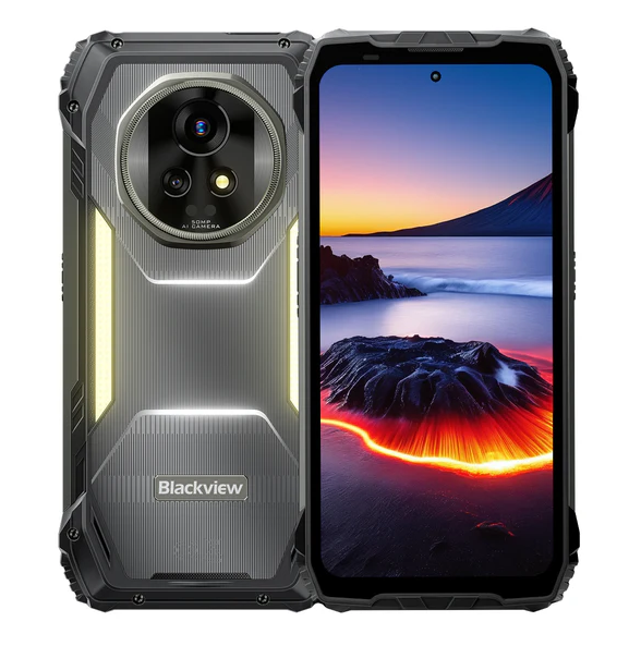 CELULAR BLACKVIEW XPLORE 2 PROYECTOR 1TB 16GB 5G NFC BLACK YELLOW RESIST  GOLPES AGUA